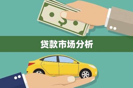 纳溪贷款市场分析