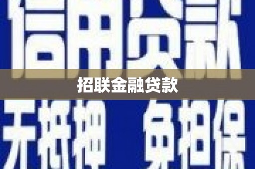 纳溪招联金融贷款