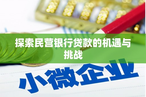 纳溪探索民营银行贷款的机遇与挑战