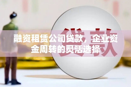纳溪融资租赁公司贷款，企业资金周转的灵活选择