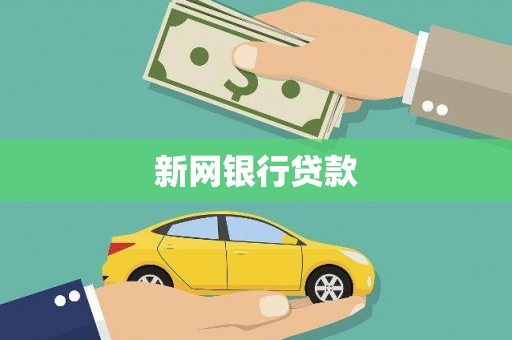纳溪新网银行贷款