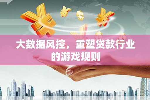 纳溪大数据风控，重塑贷款行业的游戏规则