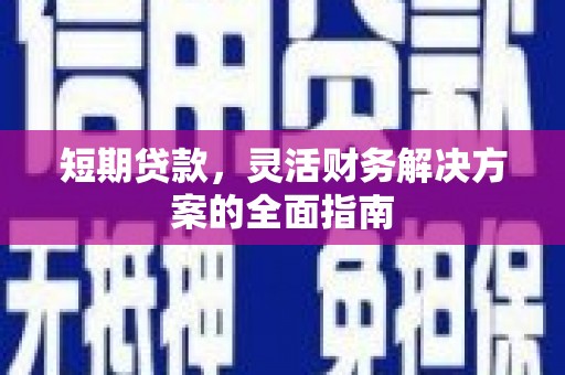 纳溪短期贷款，灵活财务解决方案的全面指南