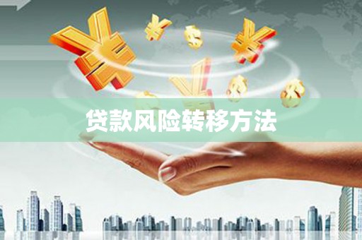 纳溪贷款风险转移方法 纳溪贷款风险转移方法