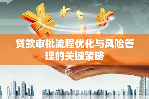 纳溪贷款审批流程优化与风险管理的关键策略