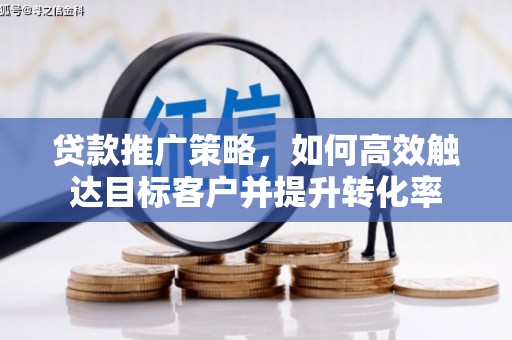纳溪贷款推广策略，如何高效触达目标客户并提升转化率