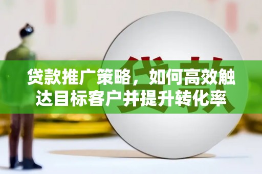 纳溪贷款推广策略，如何高效触达目标客户并提升转化率