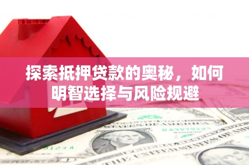纳溪探索抵押贷款的奥秘，如何明智选择与风险规避
