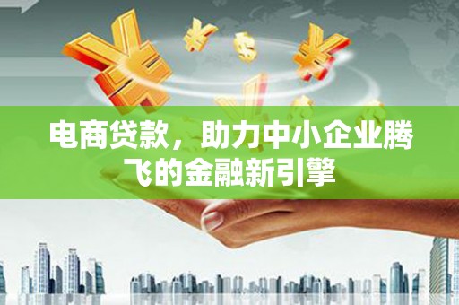 纳溪电商贷款，助力中小企业腾飞的金融新引擎