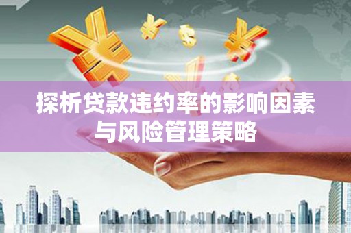 纳溪探析贷款违约率的影响因素与风险管理策略