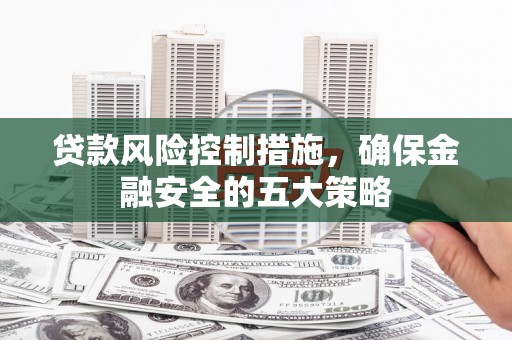 纳溪贷款风险控制措施，确保金融安全的五大策略