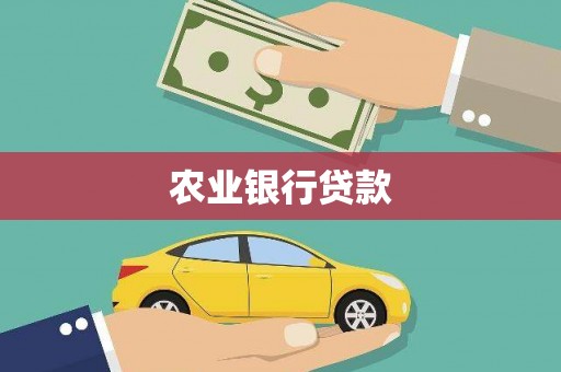 纳溪农业银行贷款