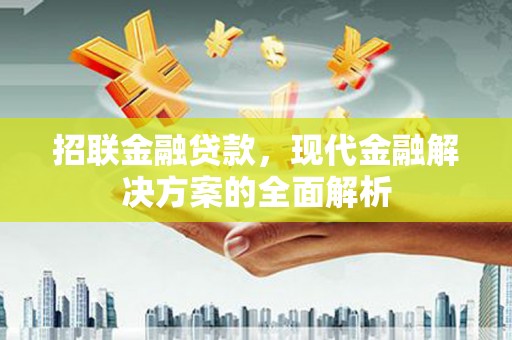 纳溪招联金融贷款，现代金融解决方案的全面解析