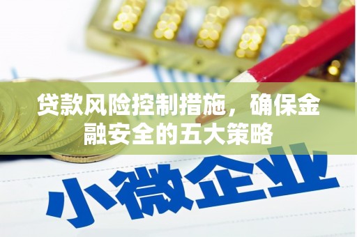 纳溪贷款风险控制措施，确保金融安全的五大策略