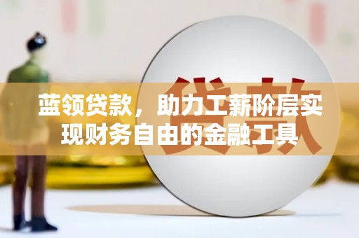 纳溪蓝领贷款，助力工薪阶层实现财务自由的金融工具