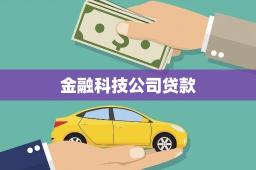 纳溪金融科技公司贷款