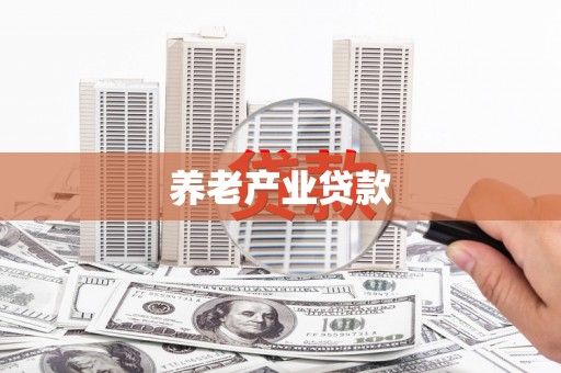 纳溪养老产业贷款