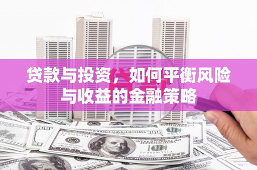 纳溪贷款与投资，如何平衡风险与收益的金融策略